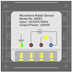 PIR sensor switch